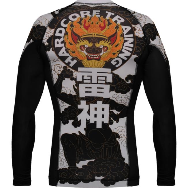 Рашгард Hardcore Training Raijin LS - Black/White | Фото 1