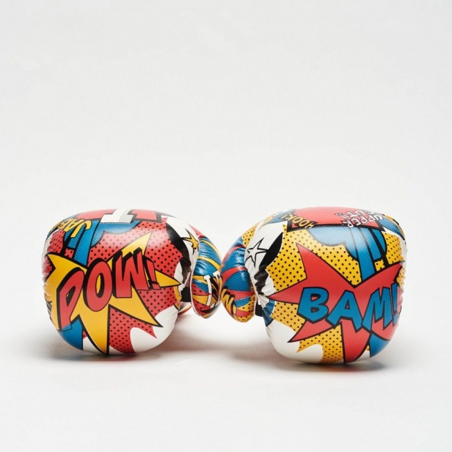 Детские боксерские перчатки Leone Hero jr boxing gloves | Фото 8