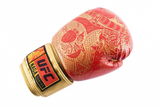 Боксерские перчатки UFC PRO Thai Naga - Red | Фото 9