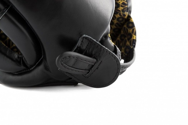 Боксерский шлем премиальный с защитой скул UFC - Black | Фото 10