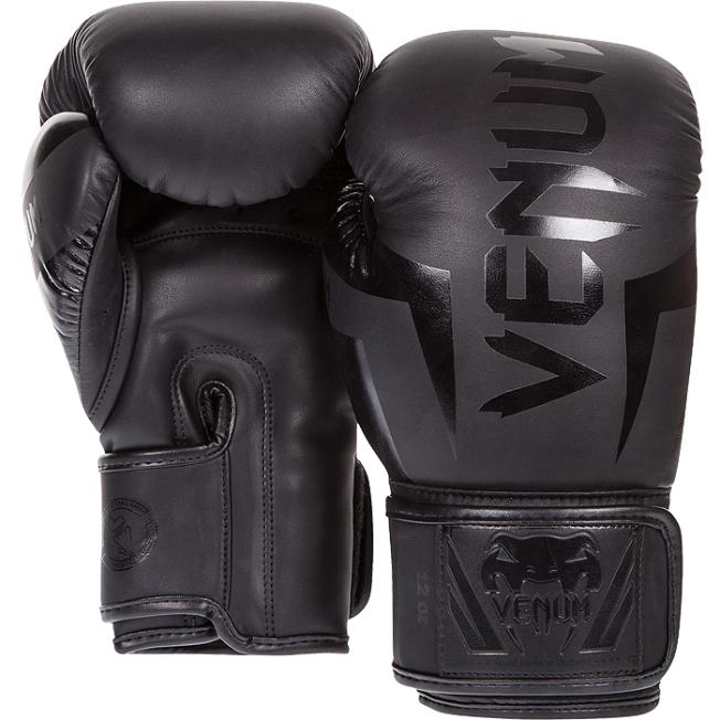 Боксерские Перчатки Venum Elite - Matte/Black
