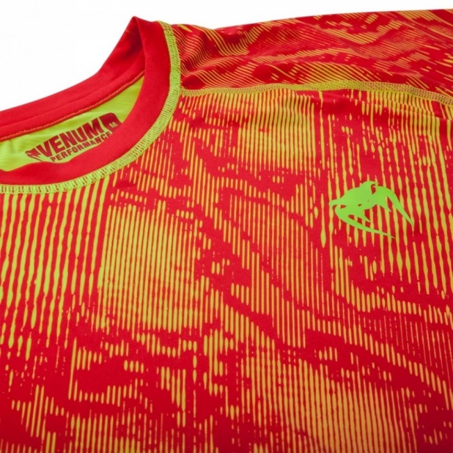 Рашгард Venum Fusion Long Sleeves - Orange/Yellow | Фото 1