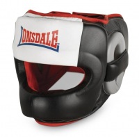 Шлем боксерский с бампером Lonsdale Haigh - Black