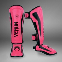 Шингарды детские Venum Elite - Neo Pink