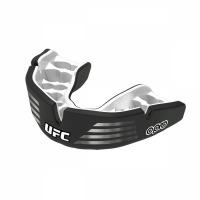 Боксерская капа OPRO Instant Custom-Fit UFC Strike - Silver/Black/White
