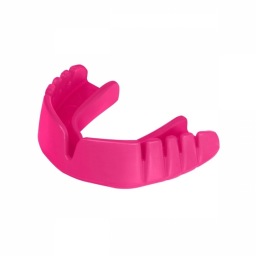 Детская боксерская капа OPRO Snap-Fit - Hot Pink