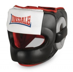 Шлем боксерский с бампером Lonsdale Haigh - Black