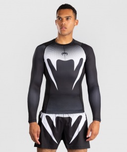 Рашгард Venum No Gi LS - Black/White