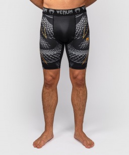Компрессионные шорты Venum Matupa - Black/Grey/Gold