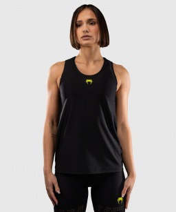 Женская тренировочная майка Venum Lazer - Black/Yellow