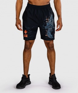 Тренировочные шорты Venum Thunder Dragon - Black/Grey/Copper