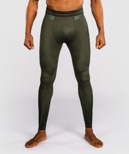 Компрессионные штаны Venum Stealth - Khaki/Dark Green