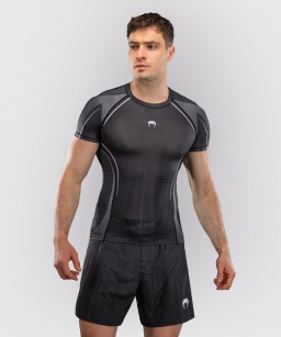 Рашгард Venum Stealth SS - Black/White