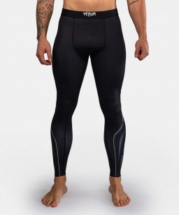 Компрессионные штаны Venum Streamline - Black/White