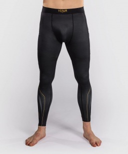 Компрессионные штаны Venum Streamline - Black/Gold