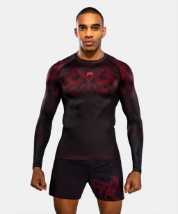 Рашгард Venum Spectre LS - Black/Red