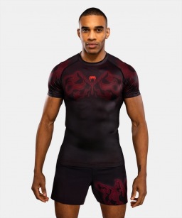 Рашгард Venum Spectre SS - Black/Red