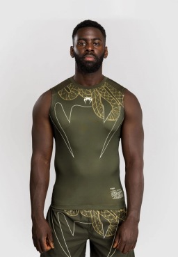 Рашгард Venum Serpenti Sleeveless - Khaki/Bronze/Ivory
