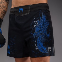Шорты для единоборств Venum Thunder Dragon - Black/Royal Blue