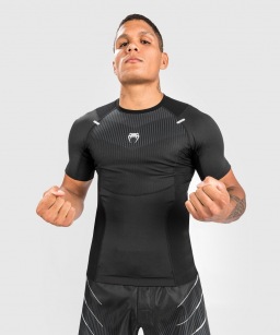 Рашгард Venum Biomecha SS - Black/Grey