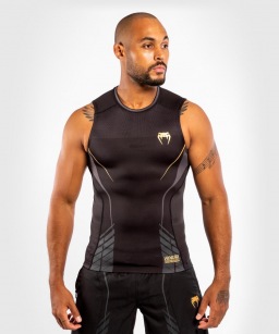 Рашгард Venum Athletics Sleeveless – Black/Gold