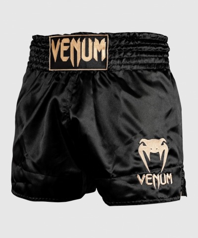 Тайские шорты Venum Classic - Black/Gold