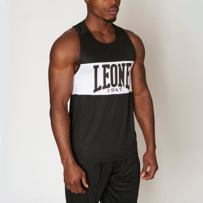 Боксерская майка Leone Shock AB224 - Black