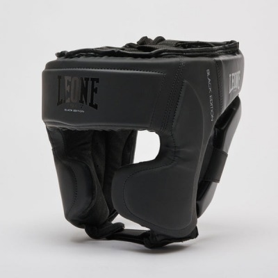 Боксерский шлем Leone CS435 - Black