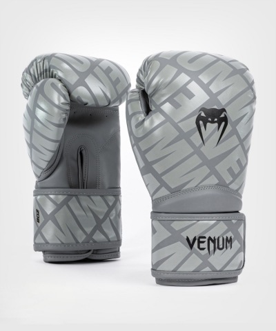 Детские боксерские перчатки Venum Contender 1.5 XT - Grey/Black