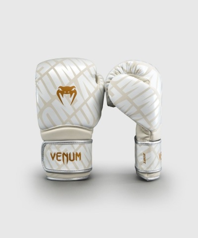 Перчатки боксерские Venum Contender 1.5 XT - Light Rice/Milk White
