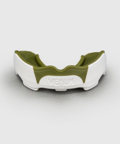 Капа боксерская Venum Predator - White/Khaki