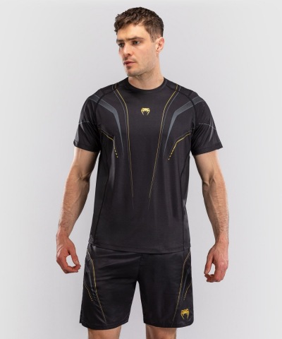 Тренировочная футболка Venum Streamline - Black/Gold