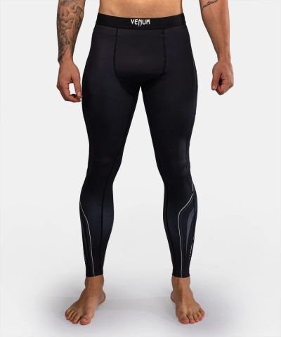 Компрессионные штаны Venum Streamline - Black/White