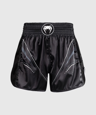 Тайские шорты Venum Streamline - Black/White