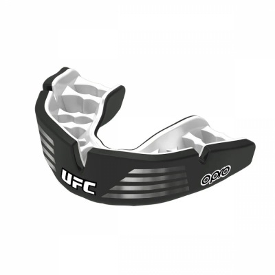 Боксерская капа OPRO Instant Custom-Fit UFC Strike - Silver/Black/White