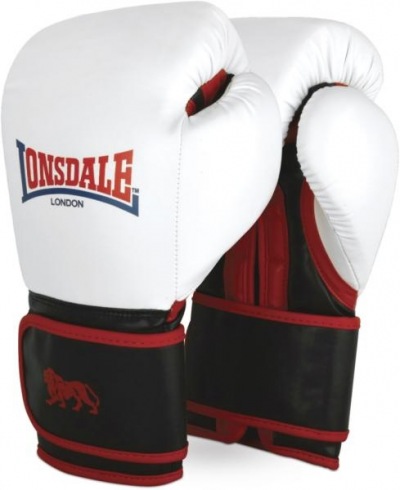 Детские боксерские перчатки Lonsdale Burnaby - White/Black