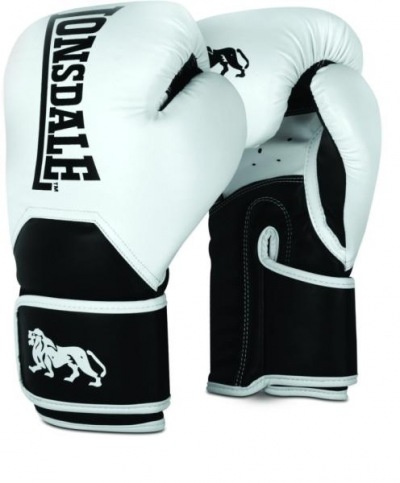 Боксерские перчатки Lonsdale Leathbridge - White