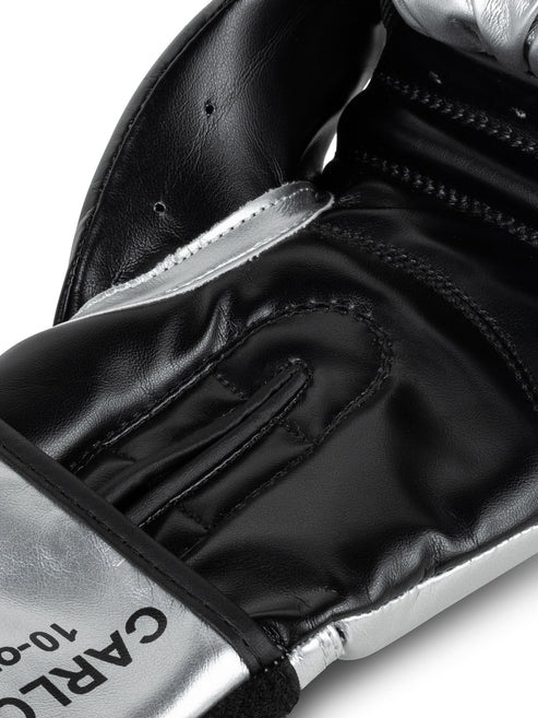 Боксерские перчатки Benlee Carlos - Silver/Black | Фото 3