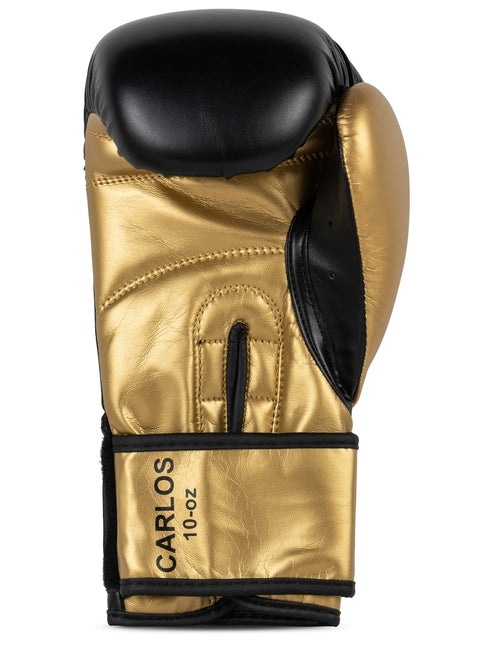 Боксерские перчатки Benlee Carlos - Black/Gold | Фото 5