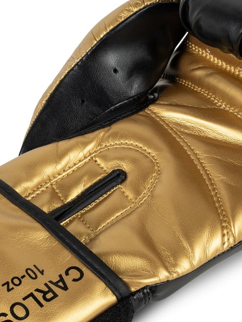 Боксерские перчатки Benlee Carlos - Black/Gold | Фото 3