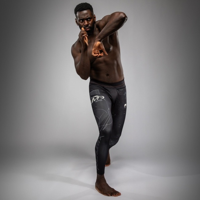 Компрессионные штаны Venum Eclipse - Black/Ivory | Фото 8