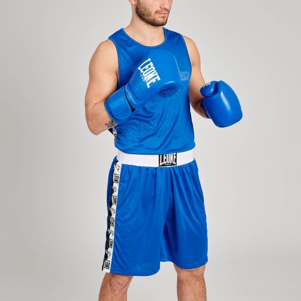 Боксерская майка Leone Iconic AB231 - Blue | Фото 3