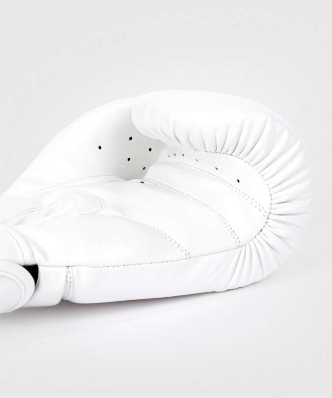 Детские боксерские перчатки Venum Contender 1.5 - White/Silver | Фото 3