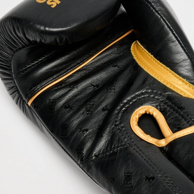 Боксерские перчатки Leone 1947 DNA GN002 - Black | Фото 4