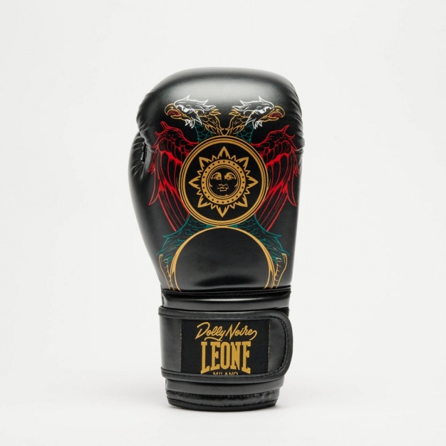 Боксерские перчатки Leone 1947 x Dolly Noire GN01DN - Black | Фото 1