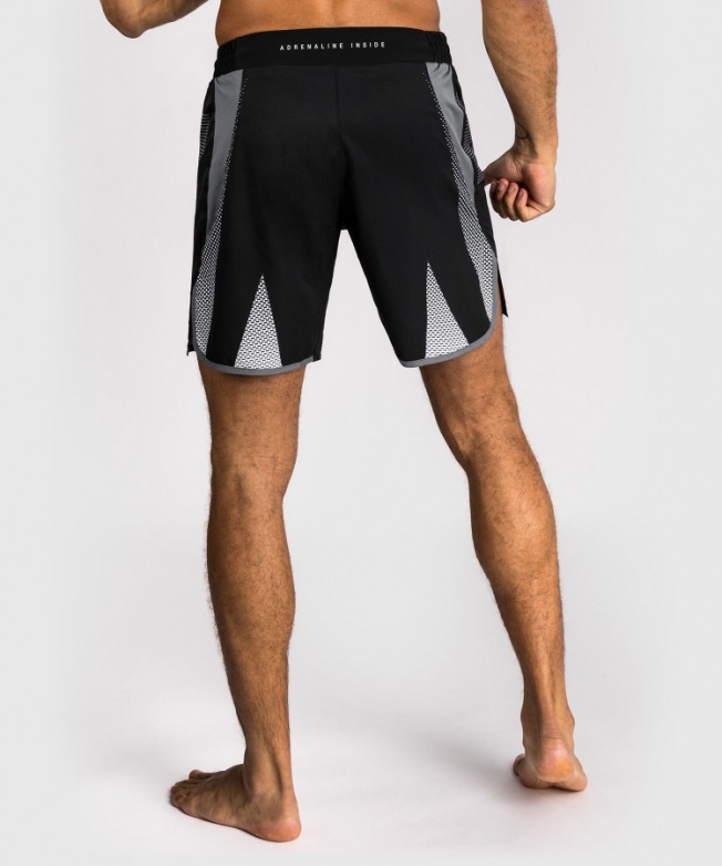 Шорты для единоборств Venum Adrenaline - Black/Silver/Grey | Фото 1