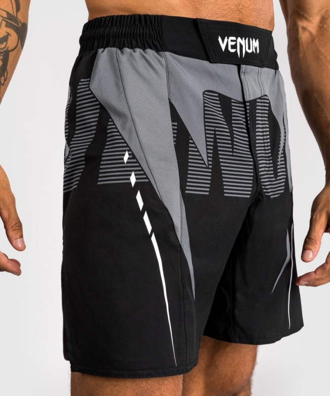Шорты для единоборств Venum Adrenaline - Black/Silver/Grey | Фото 4