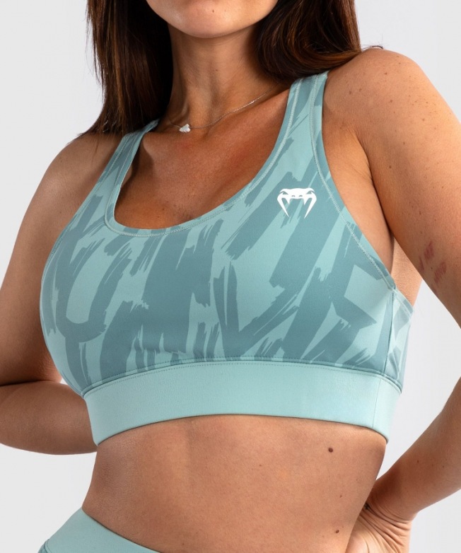 Спортивный топ женский Venum Graffiti - Aqua | Фото 1