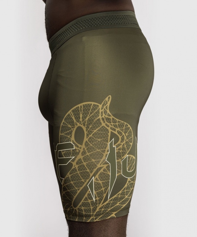 Компрессионные шорты Venum Serpenti - Khaki/Bronze/Ivory | Фото 3