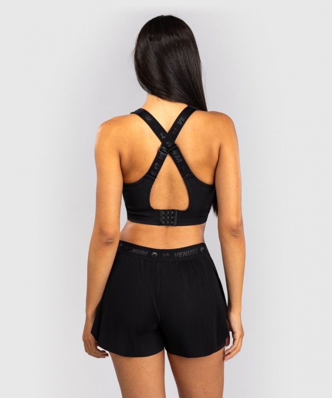 Спортивный топ женский Venum Essential - Black | Фото 5